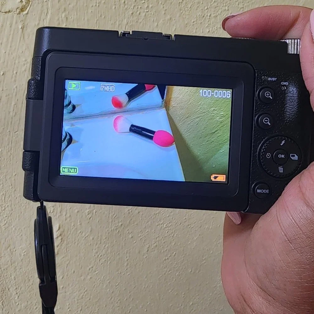 4K Ultra HD Digital Camera - Black